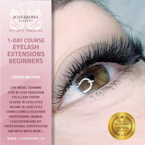 Eyelash Extensions Training Course with Iconbrows Academy Toronto's Top Brow & Lash Training Courses