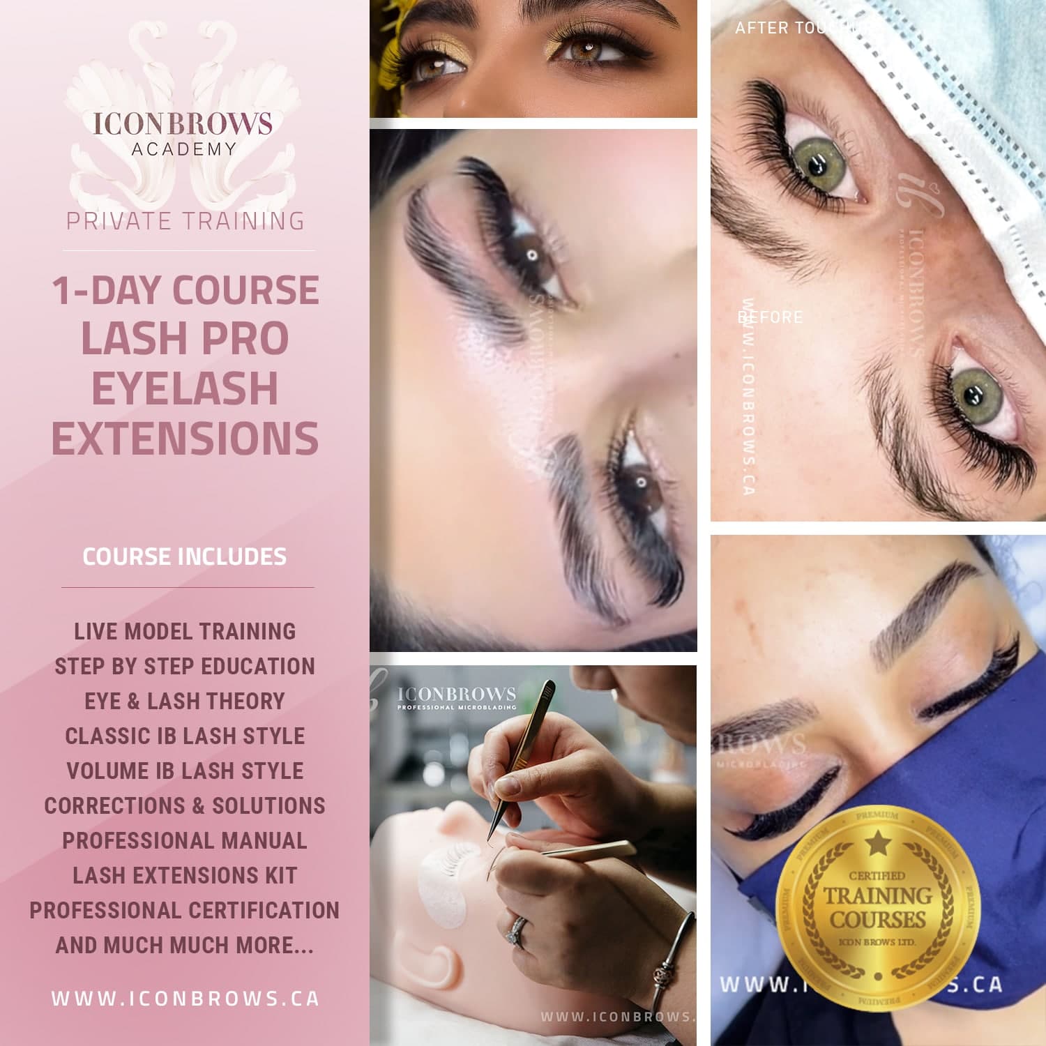 Threading Training Course with Iconbrows Academy Toronto's Top Brow & Lash Training Courses