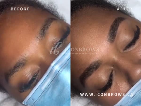 eyebrow shaping near lakeshore Iconbrows Torontos Top Brows Natural Brow Cleanup.