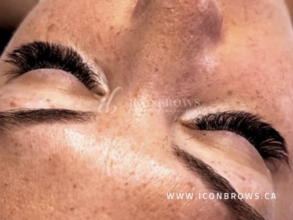 lash extensions toronto iconbrows brow perfection fluffy volume.