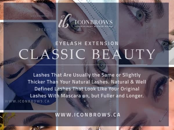 lash extensions toronto iconbrows brow perfection classic beauty