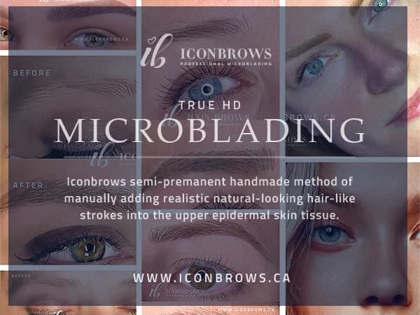 Microblading Near Me Etobicoke Toronto Iconbrows Top Eyebrows Beautiful Blonde Brows.