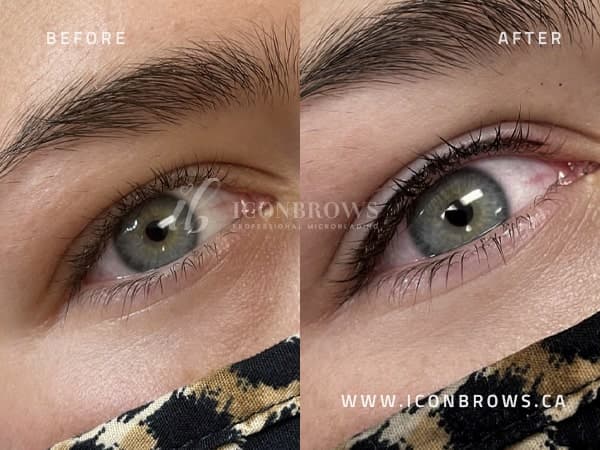 eyeliner permanent makeup toronto iconbrows brow perfection eyeliner transformation.