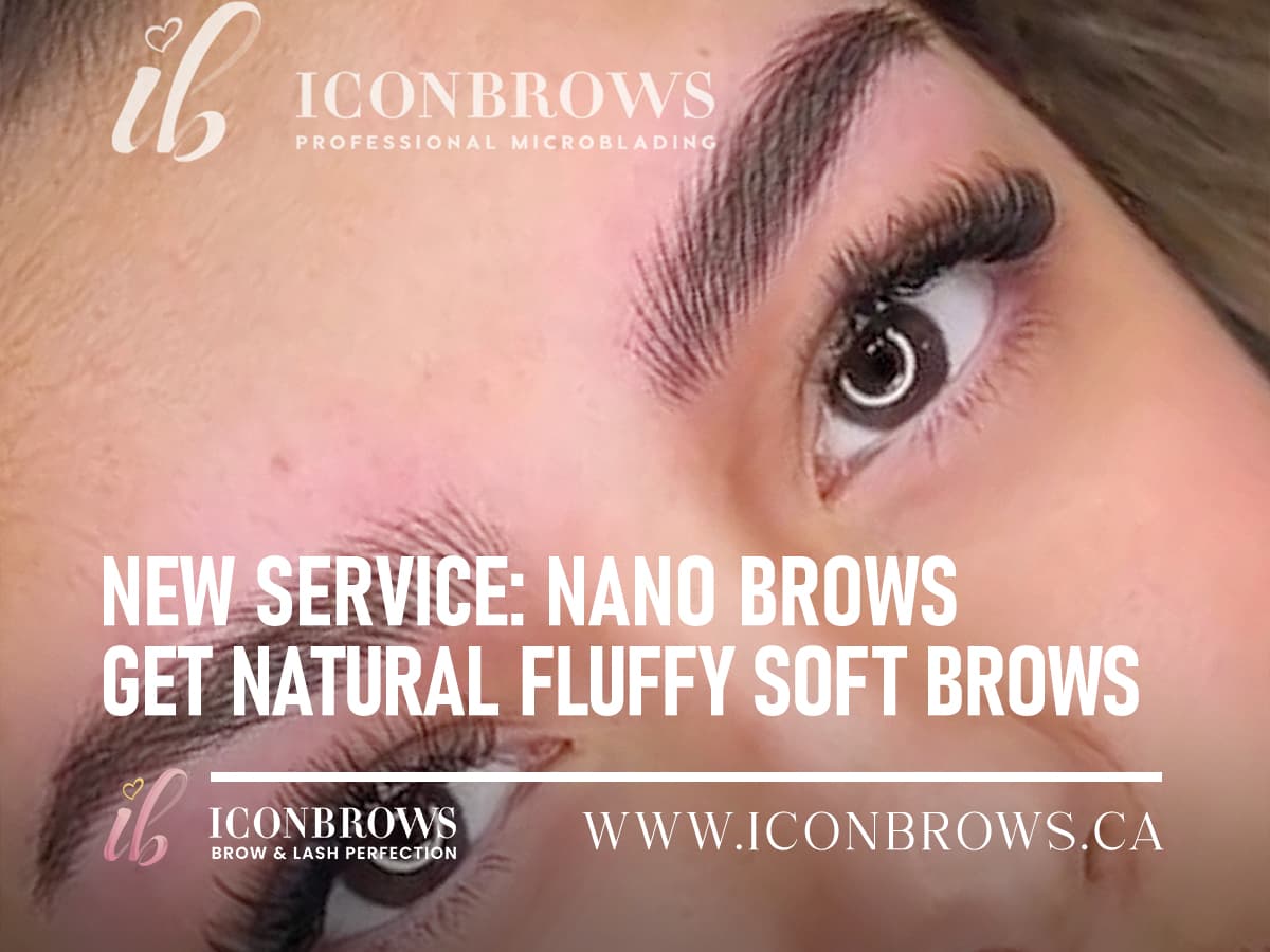 image of nano brows done in toronto ontario canada by iconbrows - professional microblading