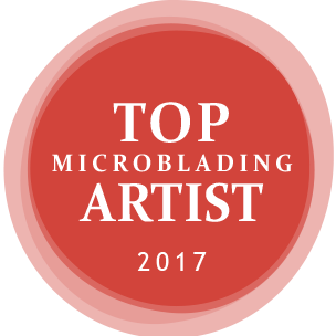 Top rated microblading technician 2018